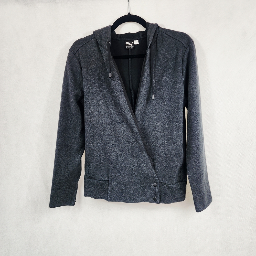 Unique Puma Hooded Wrap Top/Jacket
